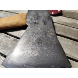 SPRZEDANA Średnia siekiera szwedzka Hults Bruk 38cm Toporek sprzed 1988 z pokrowcem ochronnym