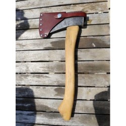 SPRZEDANA Średnia siekiera szwedzka Hults Bruk 38cm Toporek sprzed 1988 z pokrowcem ochronnym
