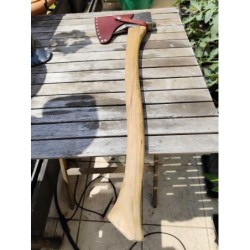 Piękna siekiera szwedzka Hults Bruk na trzonku 64cm z pokrowcem ochronnym