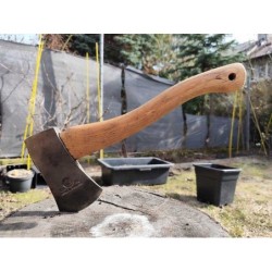 Siekiera szwedzka toporek Hults Bruk Hultafors 0,6kg z pokrowcem
