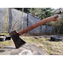 Siekiera szwedzka 1kg, szeroki toporek