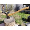 Stara siekiera szwedzka Trzy Korony Kölefors Bruk z 1942 roku 1kg 65cm wojskowa